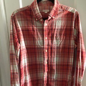 Plaid button-up